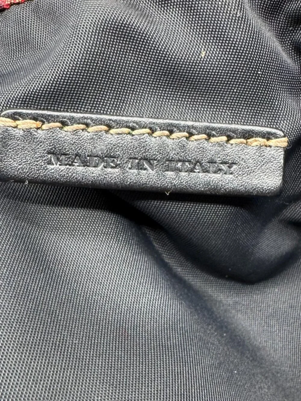 Burberry Rucksack Small Vintage Check Canvas Backpack Bag Beige